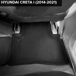 3D коврики EVA с бортами Hyundai Creta I (2016-2021)