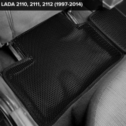 3D коврики EVA с бортами Lada 2110, 2111, 2112 (1995-2014)