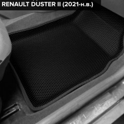 3D коврики EVA с бортами Renault Duster II (2020-н.в.)