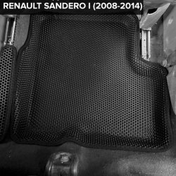 3D коврики EVA с бортами Renault Sandero I (2009-2014)