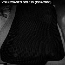 3D коврики EVA с бортами Volkswagen Golf IV (1997-2003)