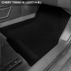 3D коврики EVA с бортами Chery Tiggo 4 I (2017-н.в.)