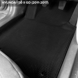 3D коврики EVA с бортами Hyundai i30 II GD (2011-2017)