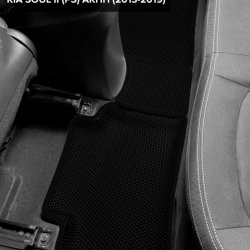 3D коврики EVA с бортами Kia Soul II (PS) (2013-2019)