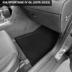 3D коврики EVA с бортами Kia Sportage IV QL (2015-2022)