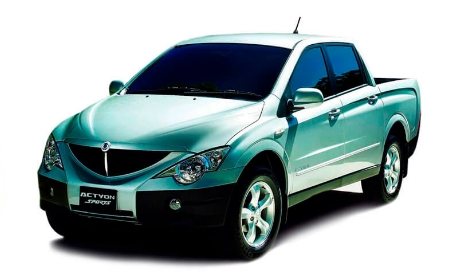 Автомобильные коврики EVA SsangYong Actyon Sport I (2006-2011)