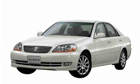 2D коврики EVA в салон и багажник на Toyota Mark II GX110, правый руль (2000-2004)