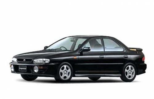 2D коврики EVA в салон на Subaru Impreza I GC/GF/GM, правый руль (1992-2000)