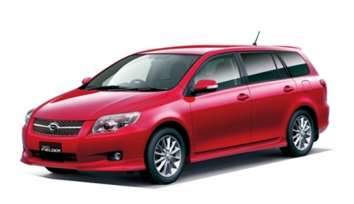 2D коврики EVA в салон и багажник на Toyota Corolla Fielder IX E120 FWD, правый руль (2000-2006)