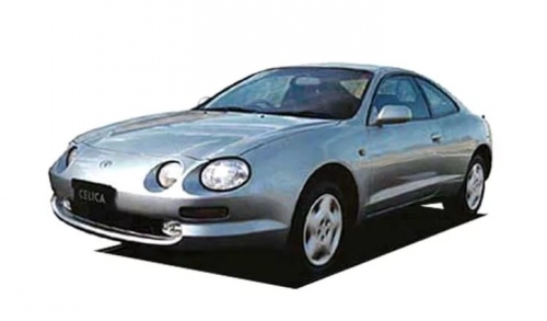2D коврики EVA в салон на Toyota Celica VI T200 АКПП, правый руль (1993-1999)