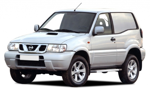 2D коврики EVA в салон и багажник на Nissan Terrano II 3D (1993-2006)