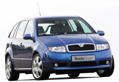 2D коврики EVA в салон на Skoda Fabia I универсал (1999-2007)
