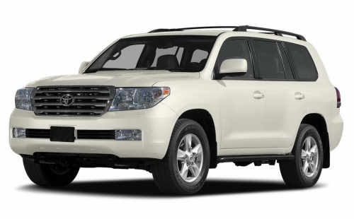 2D коврики EVA в салон на Toyota Land Cruiser 200, 7 мест (2007-2012)