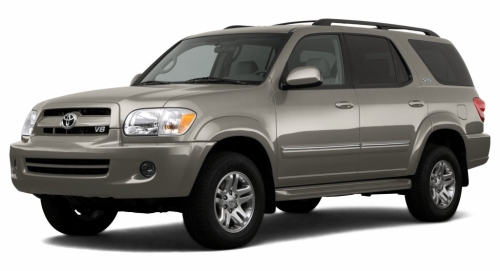 2D коврики EVA в салон и багажник на Toyota Sequoia I Limited (2000-2007)