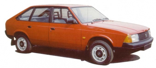 Автомобильные коврики EVA Москвич 2141 (1986-1998)