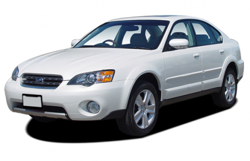 Автомобильные коврики EVA Subaru Outback III, правый руль (2003-2009)