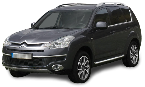 2D коврики EVA в салон и багажник на Citroen C-Crosser (2007-2013)