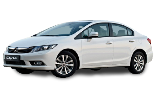 2D коврики EVA в салон на Honda Civic IX седан (2011-2015)