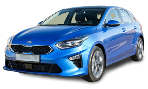 2D коврики EVA в салон и багажник на Kia Ceed III (CD) хетчбек (2018-н.в.)