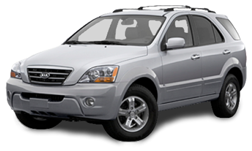 2D коврики EVA в салон и багажник на Kia Sorento I рестайлинг (2006-2011)