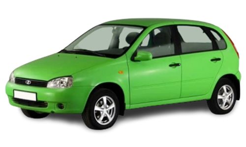 2D коврики EVA в салон и багажник на Lada Kalina I хэтчбек (2004-2013)