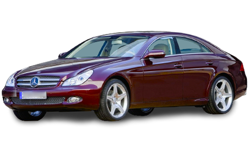 2D коврики EVA в салон  на Mercedes-Benz CLS C219 (2004-2010)