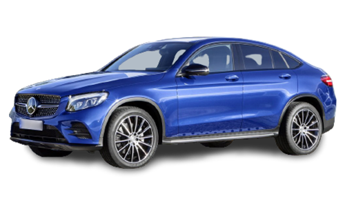 2D коврики EVA в салон и багажник на Mercedes-Benz GLC Coupe C253 (2016-2023)