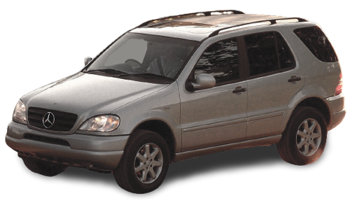 2D коврики EVA в салон и багажник на Mercedes-Benz ML W163 (1997-2001)