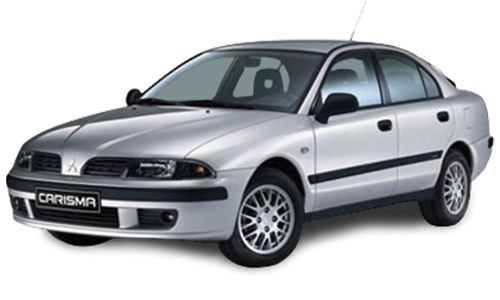 2D коврики EVA в салон и багажник на Mitsubishi Carisma лифтбек (1995-2004)