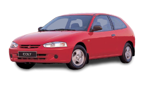2D коврики EVA в салон на Mitsubishi Colt V CJ0 (1995-2003)