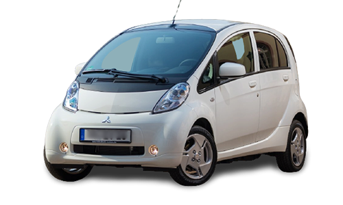 2D коврики EVA в салон на Mitsubishi i-MiEV, правый руль (2009-2015)