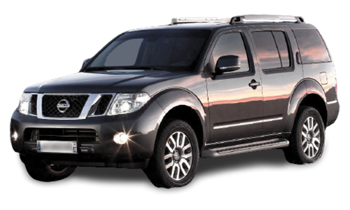 2D коврики EVA в салон и багажник на Nissan Pathfinder III R51 рестайлинг 7 мест (2010-2014)
