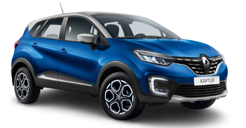 2D коврики EVA в салон и багажник  на Renault Kaptur FWD рестайлинг (2020-2022)