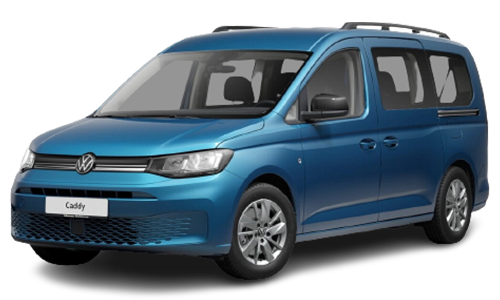 2D коврики EVA в салон на Volkswagen Caddy V Maxi (2020-н.в.)