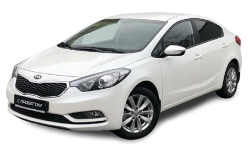 3D коврики EVA с бортами в салон на Kia Cerato III (2013-2016)