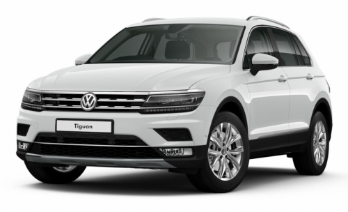 3D коврики EVA с бортами в салон  на Volkswagen Tiguan II (2016-н.в.)