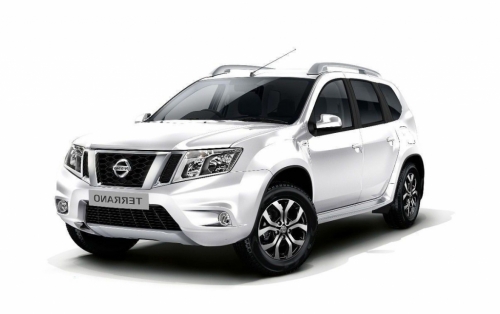 3D коврики EVA с бортами в салон  на Nissan Terrano III (2014-2016)