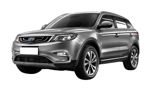 3D коврики EVA с бортами в салон  на Geely Atlas I (2016-2022)