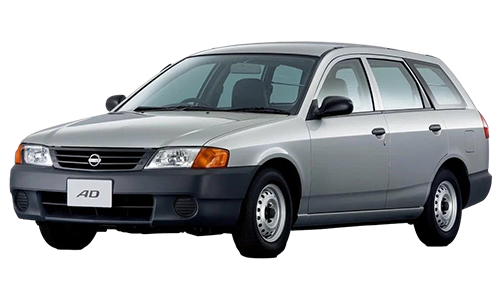 2D коврики EVA в салон и багажник  на Nissan AD II Y11, правый руль (1999-2008)