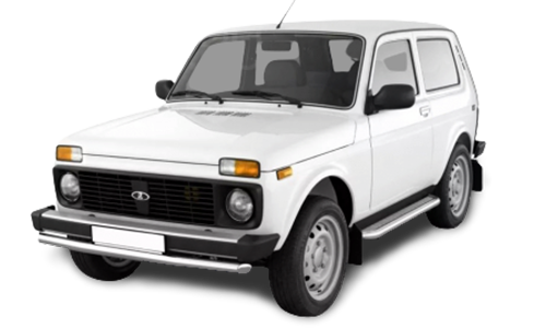 2D коврики EVA в салон и багажник  на Lada Нива Legend 3-х дверная (2021-н.в)