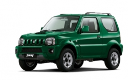 2D коврики EVA в салон и багажник на Suzuki Jimny III (1998-2019)