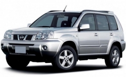 2D коврики EVA в салон и багажник  на Nissan X-Trail I T30, правый руль (2001-2007)