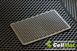 Подпятник полимерный «Ромб» серый