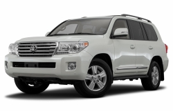 2D коврики EVA в салон  на Toyota Land Cruiser 200, 7 мест (2012-2021)