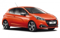2D коврики EVA в салон на Peugeot 208 I рестайлинг (2015-н.в.)