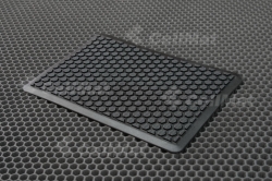 Подпятник полимерный «Соты» чёрный