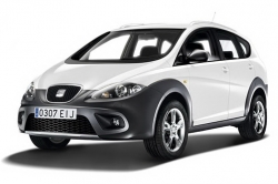 2D коврики EVA в салон и багажник  на SEAT Altea I рестайлинг FreeTrack (2009-2015)