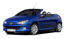 2D коврики EVA в салон и багажник на Peugeot 206 СС кабриолет (1998-2012)
