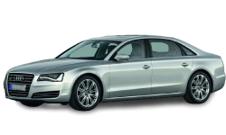 2D коврики EVA в салон и багажник  на Audi A8 D4 Long (2009-2017)