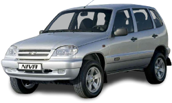 2D коврики EVA в салон  на Chevrolet Niva I (2002-2009)